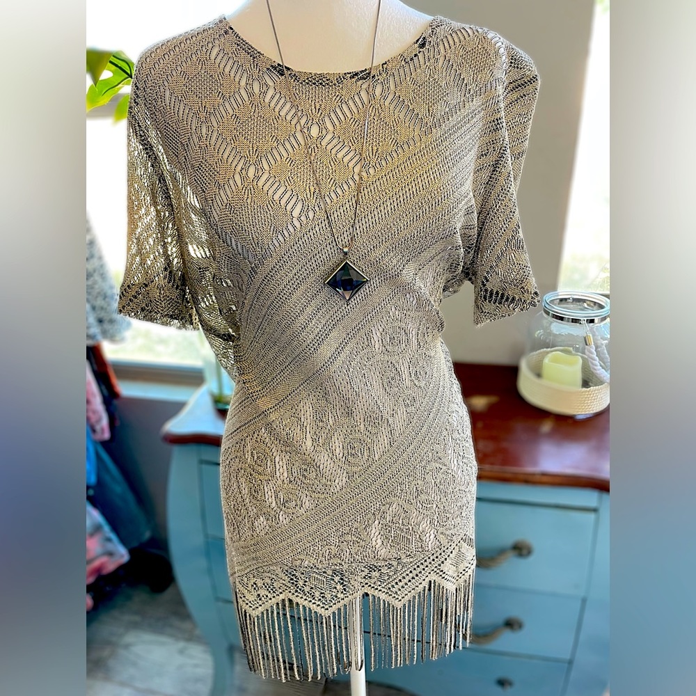 Garment City California Fringe Top